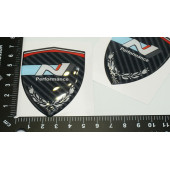 Hyundai N Line Performance Çamurluk Yanı Damla Desen Logo Arma Seti - 4