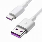 Orjinal Huawei Mate 30 Lite Type C 5A 1M MOR Hızlı Şarj ve Data Kablosu thumbnail 3