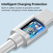 Orjinal Huawei P50 Pro Type C 5A 1M MOR Hızlı Şarj ve Data Kablosu thumbnail 1