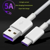 Orjinal Huawei Type C 5A 1M MOR Hızlı Şarj ve Data Kablosu (KARGO BEDAVA) - 1
