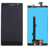 Lenovo P90 K80 K80m Lcd Ekran + 5.5 İçn Siyah Dokunmatik Ekran Siyah Çıtasız - 1