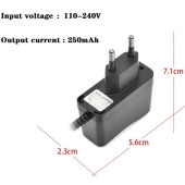 Drone Pili Şarj Cihazı Ket-2p Fiş Güç Adaptörü 2.4v 250mah Çıkış (2 YIL GARANTİLİ) thumbnail 5