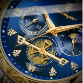 POEDAGAR Erkek Kol Saati Su Geçirmez Paslanmaz Çizilmez Çelik 004 thumbnail 9