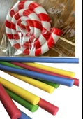 3 Adet Renkli Çocuk Aktivite Köpüğü Hayal Gücü Geliştirici Sosis Şekil Yapma Köpüğü  (150 cm x 6 cm) - 4