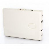 Masaj Yatağı Ahşap Masaj Sedyesi 2 Parçalı Bej Renk - 4