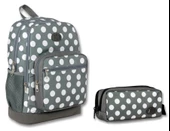 Ümit Çanta Dört Bölmeli Yeşil Gri İlkokul Çantası ve Kalem Çantası Seti - Kız ve Erkek Çocuk thumbnail 1