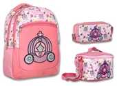 Cennec Pembe Prenses İlkokul Sırt Çantası Seti - Kız Çocuk thumbnail 1