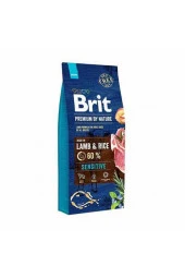 Brit Premium By Nature Adult Sensitive Lamb Kuzulu Yetişkin Köpek Maması 15 Kg thumbnail 1