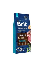 Brit Premium By Nature Adult Sensitive Lamb Kuzulu Yetişkin Köpek Maması 15 Kg thumbnail 2