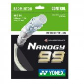 Yonex Nanogy 99 Tekli Badminton Kordajı Beyaz - 1