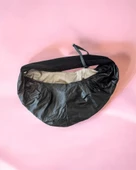 Köpek Taşıma Çantası Siyah Outdoor Su Tutmaz Kumaş - 3