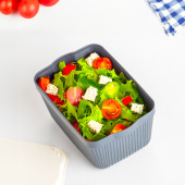 Porsima 1037 Erzak Çok Amaçlı Bakliyat Saklama Kabı Dolap İçi Organizer 6'LI 1,5 L Still Box - 1