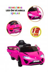 Jagor Akülü Araba 12v - Pembe - 2