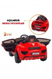 Jagor Akülü Araba 12V-Kırmızı Uj1310-4 - 3