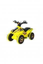 Uj Toys  Akülü Atv 6 V Safari Sarı - 1