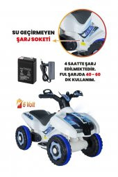 Pratikko Uj Toys Beyaz Akülü Atv 6v Ranger - 3