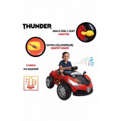 UJ Toys Thunder 12v Akülü Araba Pembe - Siyah - 2