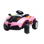 UJ Toys Thunder 12v Akülü Araba Pembe - Siyah - 7