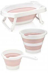 Katlanır Çocuk Küveti & Kova Maşrapa Seti - 1