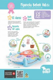 Nini Baby Piyanolu Büyük Oyun Halısı - 2