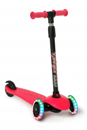 Led Işıklı 3 Tekerlekli Yükseklik Ayarlı Twist Scooter-40 kg - 1