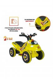 0004 Uj Toys, Akülü Atv 6v Karınca - 3