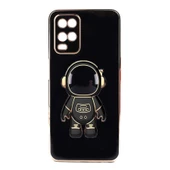 Gpack Oppo A54 4G Kılıf Kamera Korumalı Astronot Desenli Standlı Silikon thumbnail 6