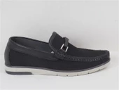 BALDİNİNİ SİYAH ROK ERKEK LOAFER AYAKKABI - 1