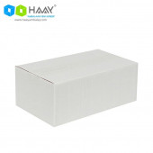 HAAY AMBALAJ 25x15x10cm Tek Oluklu Koli - Beyaz (5 ADET) - 1