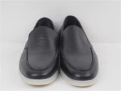 SİYAH HAKİKİ DERİ LOAFER ERKEK AYAKKABI CHELSY - 5