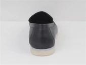SİYAH HAKİKİ DERİ LOAFER ERKEK AYAKKABI CHELSY - 4