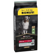 Pro Plan Sensitive Digestion Medium Kuzu Etli 14 + 2.5 kg Yetişkin Köpek Maması - 1