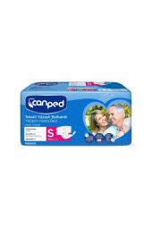 CANPED TEKSTİL YÜZEYLİ BELBANTLI HASTA BEZİ KÜÇÜK 30 ADET - 1