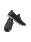 KAHVE HAKİKİ DERİ ERKEK CASUAL AYAKKABISI CHELSY thumbnail 6