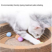 TİNEKE RENKLİ PONPONLAR KEDİ OYUNCAĞI ( 2.5 CM 100 ADET ) - 3