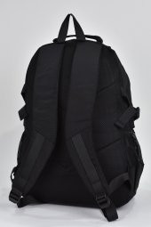 Elatae Unisex Çok Gözlü Günlük Seyahat Okul Sırt Çantası Siyah 51539 - 5
