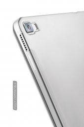 Vorcom UltraPad Gri Tablet Kılıfı Katlanabilir Standlı ve Kapaklı 360 Ön Arka Tam Koruma - 2