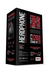 BTX107 Kulak Üstü Bluetooth Kulaklık Siyah iOS & Android Uyumlu AUX Girişli - 5