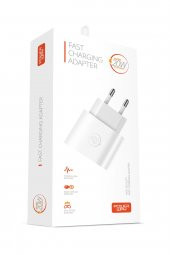 Powerway RX20 PD 20W Yeni Nesil Orjinal Iphone X-11-12-13 Pro Pro Max Uyumlu Hızlı Şarj Başlığı - 1