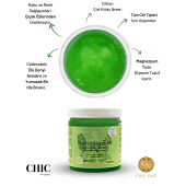 Chic Nail Manikür & Pedikür ve Vücut Peeling Green Garden 250 gram / Epsom Tuzu / İngiliz Tuzu - 1
