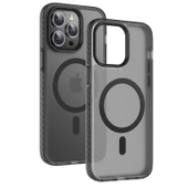 Apple iPhone 14 Pro Kılıf Mat Arka Yüzey Wireless Şarj Özellikli Zore Locik Kılıf thumbnail 4