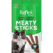 Reflex Tavuklu Ördekli Kedi Ödül Çubuğu 5 Gr 3 Adet - 1