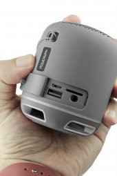 Powerway C4 Gümüş Taşınabilir Bluetooth Hoparlör Ses Bombası Yüksek Ses Gücü Sese Duyarlı Led Işık - 4