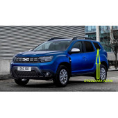 Dacia Duster Kelebek Cam Damla Desen Mavi Logo Arma Seti thumbnail 5
