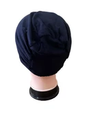 Likralı Geçmeli Kolay Kullanım Bağcıksız Bone  LACİVERT - 3