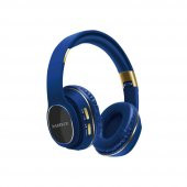 Sunix BLT-26 Bluetooth Kulak Üstü Kulaklık Mavi - 1