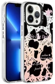Apple iPhone 13 Pro Kılıf Mermer Üzeri Lüx Desenli Marbello Kapak - 7