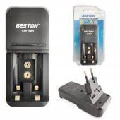 PİL ŞARJ ALETİ ÜÇLÜ 9V/AA/AAA Nİ-MH Nİ-CD Lİ-İON BESTON BST-C8019BN - 1