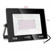 LED PROJEKTÖR 100W 108 SMD SARI IP66 HIGHTEK HT-0326 - 1