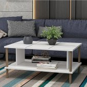 BMdekor Orta Sehpa Alone Beyaz thumbnail 1